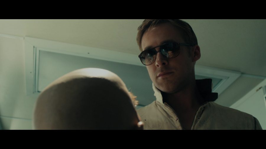 aviator tortoise frame sunglasses - Ryan Gosling (The Driver) - Drive (2011) Movie