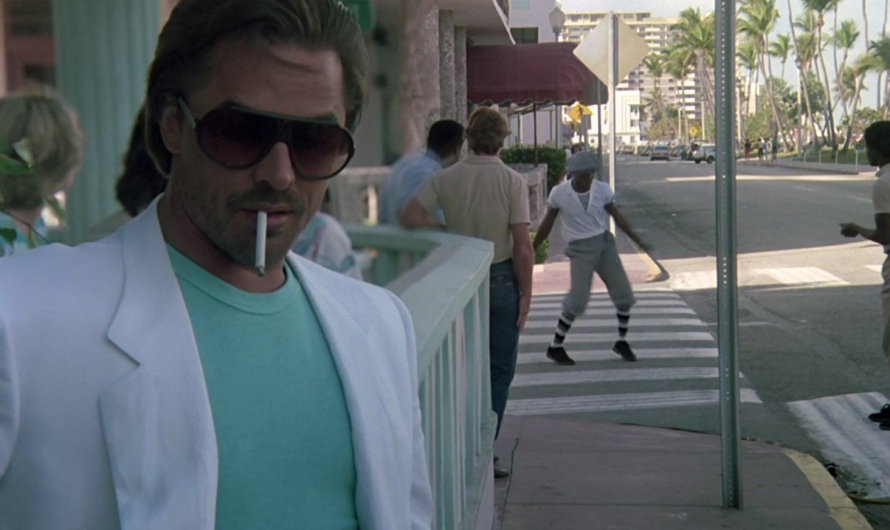 Oversized Pilot Sunglasses Worn by Don Johnson as Detective James “Sonny” Crockett