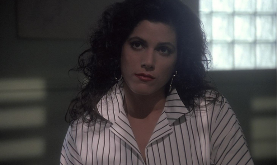 Long Sleeve Stripe Shirt Worn by Saundra Santiago as Detective Regina “Gina” Navarro Calabrese