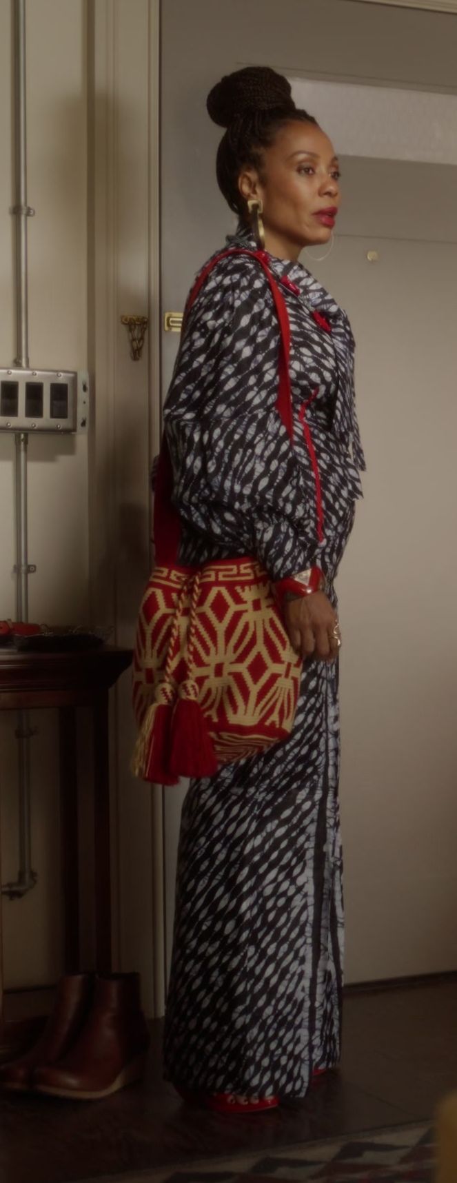 Mochila Bag of Karen Pittman as Dr. Nya Wallace Outfit And Just Like That... TV Show