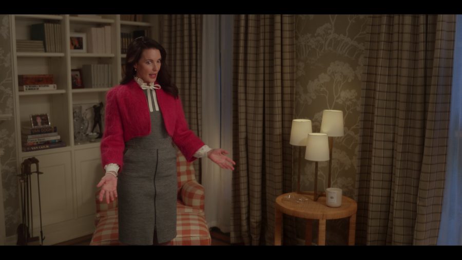 red bolero jacket - Kristin Davis (Charlotte York Goldenblatt) - And Just Like That... TV Show