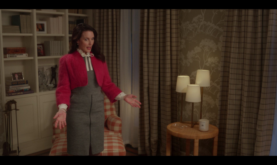 Red Bolero Jacket of Kristin Davis as Charlotte York Goldenblatt
