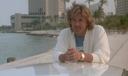 Gold Wrist Watch Worn by Don Johnson as Detective James Crockett Outfit Miami Vice TV Show