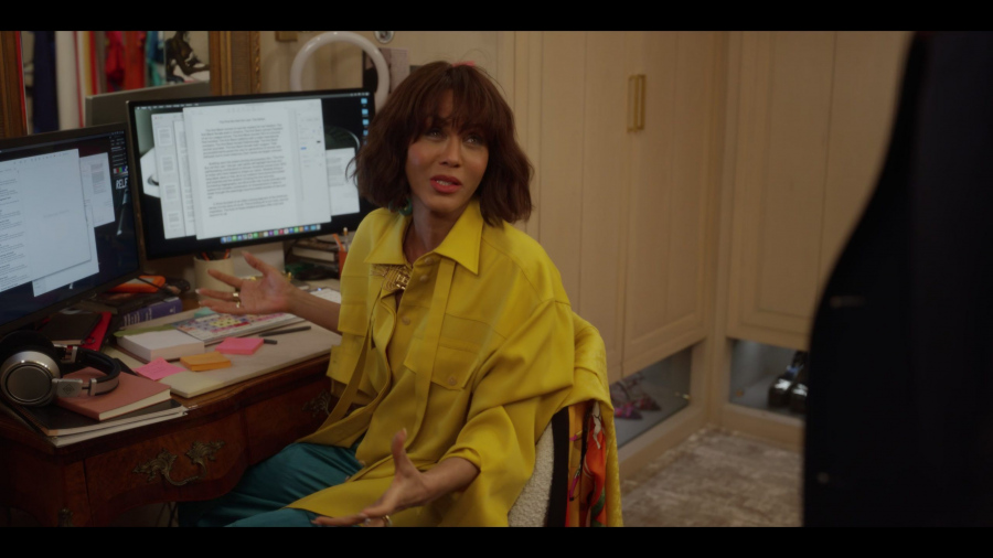 Yellow Shirt Worn by Nicole Ari Parker as Lisa Todd Wexley