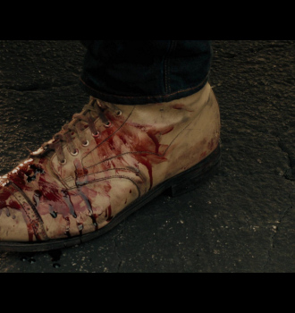 Beige Leather Boots of Ryan Gosling as The Driver Outfit Drive (2011) Movie