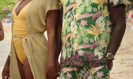 Yellow One Piece Swimsuit Worn by Yvonne Orji as Emily Outfit Vacation Friends 2 (2023) Movie