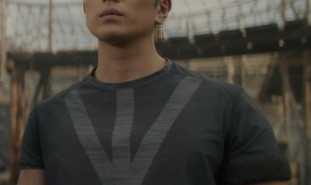 Grey T-Shirt Worn by Mackenyu Arata as Roronoa Zoro Outfit One Piece TV Show