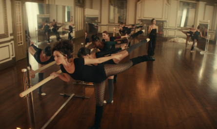 Black Fishnet Pantyhose Tights of Rose Byrne as Sheila Rubin Outfit Physical TV Show