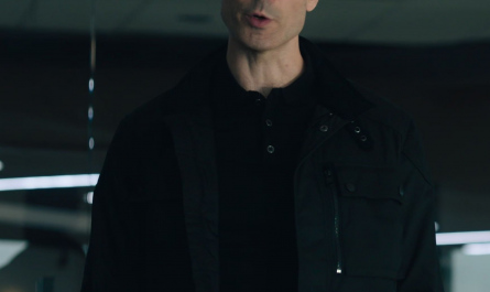 Black Jacket Worn by Louis Cancelmi as Victor Mateo Outfit Billions TV Show