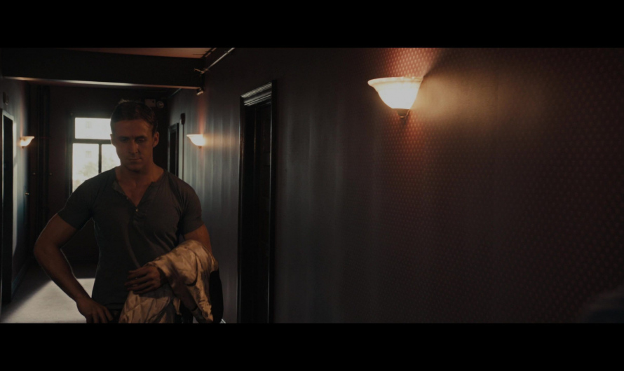 Grey Short Sleeve Shirt Worn by Ryan Gosling as The Driver
