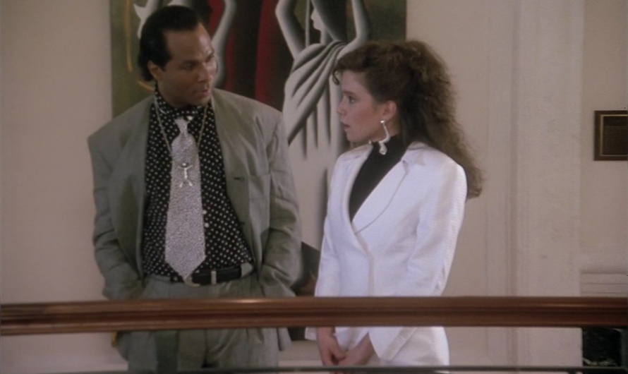Black Polka Dot Shirt Worn by Philip Michael Thomas as Detective Ricardo “Rico” Tubbs