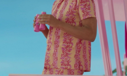 Floral Print Shirt and Shorts Suit Worn by Kingsley Ben-Adir Outfit Barbie (2023) Movie