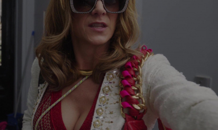 Embellished Square Sunglasses Worn by Kate Walsh as Madeline Outfit Emily in Paris TV Show