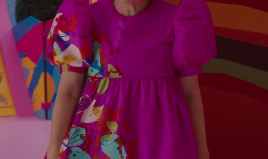 Pink Dress Worn by Kate McKinnon