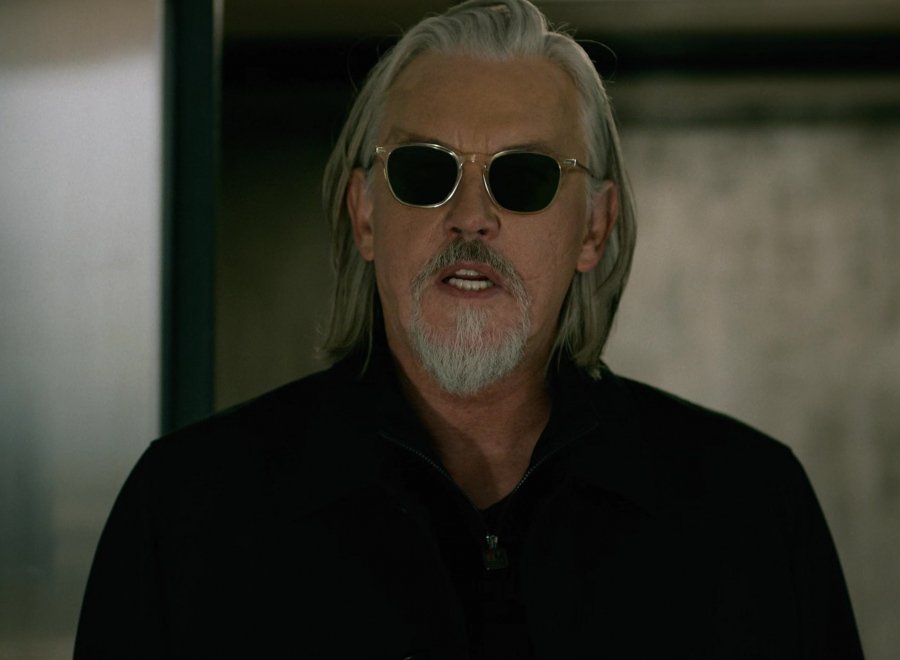soft square frame sunglasses - Tommy Flanagan (Walter Flynn) - Power Book IV: Force TV Show