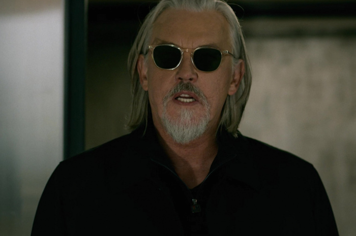 Soft Square Frame Sunglasses Worn by Tommy Flanagan as Walter Flynn Outfit Power Book IV: Force TV Show