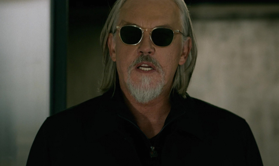 Soft Square Frame Sunglasses Worn by Tommy Flanagan as Walter Flynn