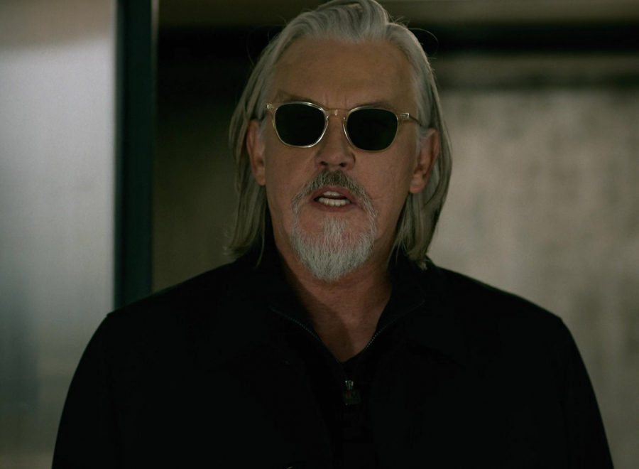 Soft Square Frame Sunglasses Worn by Tommy Flanagan as Walter Flynn