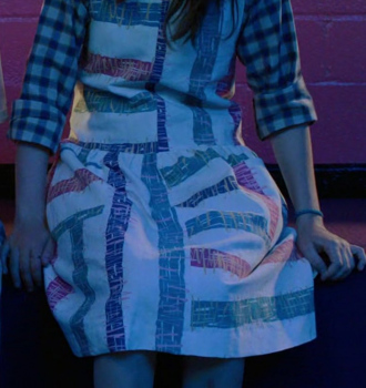 Sleeveless Dress of Millie Bobby Brown as Eleven / Jane Hopper ("El") Outfit Stranger Things TV Show