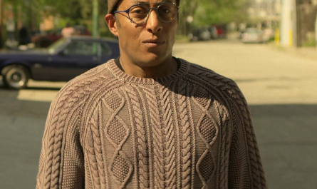 Knitted Sweater Worn by Anthony Fleming as JP Gibbs Outfit Power Book IV: Force TV Show