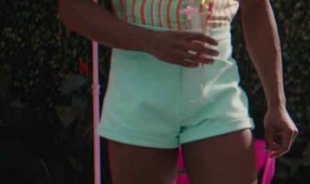Striped Short Sleeve Shirt Worn by Ncuti Gatwa Outfit Barbie (2023) Movie