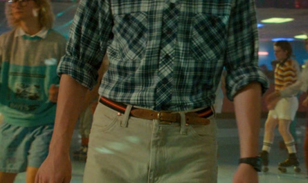 Green Tartan Long Sleeve Shirt of Noah Schnapp as Will Byers Outfit Stranger Things TV Show