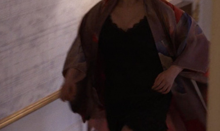 Black Lingerie Gown Worn by Selena Gomez as Mabel Mora Outfit Only Murders in the Building TV Show