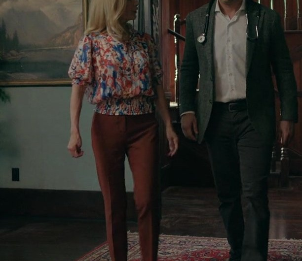 Brown Pants of Teryl Rothery as Muriel St. Claire