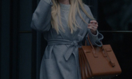 Wool Coat Worn by Emma Roberts as Anna Victoria Alcott Outfit American Horror Story TV Show