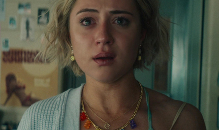 Haribo Gummy Bear Chain Necklace Worn by Lizze Broadway as Emma Meyer / Little Cricket Outfit Gen V TV Show