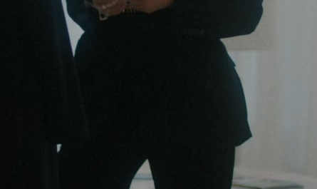 Black Pantsuit of Kim Kardashian as Siobhan Corbyn Outfit American Horror Story TV Show