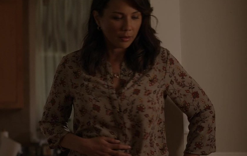 Floral Shirt Worn by Lauren Hammersley as Charmaine Roberts