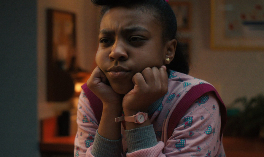 Pink Watch of Priah Ferguson as Erica Sinclair