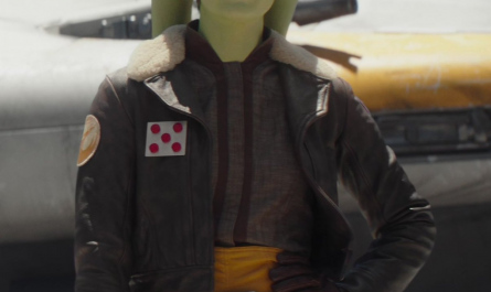 Brown Leather Gloves of Mary Elizabeth Winstead as Hera Syndulla Outfit Ahsoka TV Show