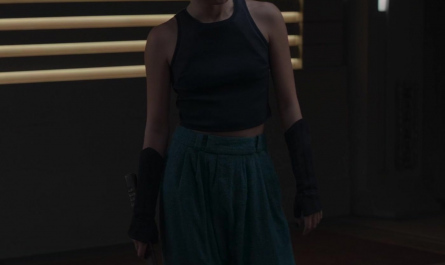 Wide Leg Joggers of Natasha Liu Bordizzo as Sabine Wren in Ahsoka TV Show Outfit Ahsoka TV Show