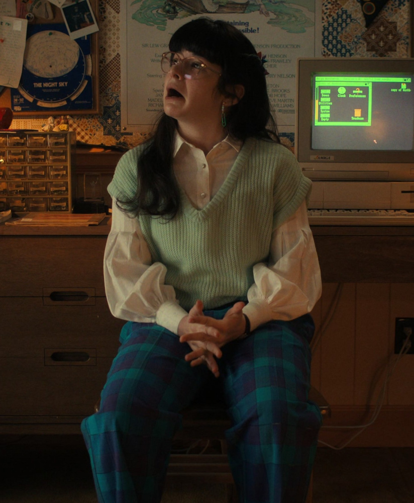 Plaid Pants Worn by Gabriella Pizzolo as Suzie from Stranger Things TV Show