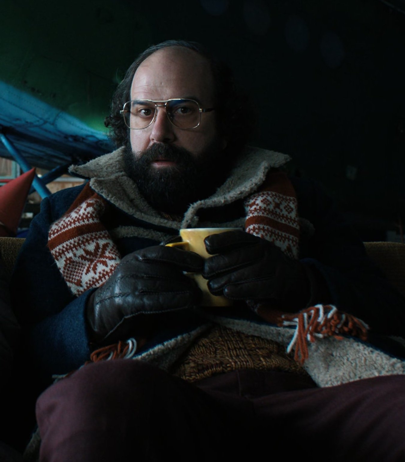 Leather Gloves of Brett Gelman as Murray Bauman