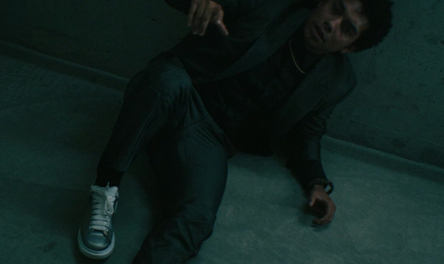 Grey Jacket and Pants Suit of Chance Perdomo as Andre Anderson