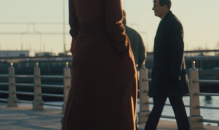 Black High Heel Suede Pumps of Condola Rashād as Kate Sacker Outfit Billions TV Show