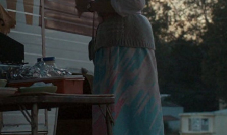 Grey Leather Boots of Natalia Dyer as Nancy Wheeler Outfit Stranger Things TV Show