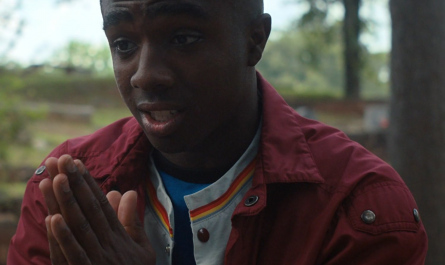 Watch of Caleb McLaughlin as Lucas Sinclair Outfit Stranger Things TV Show