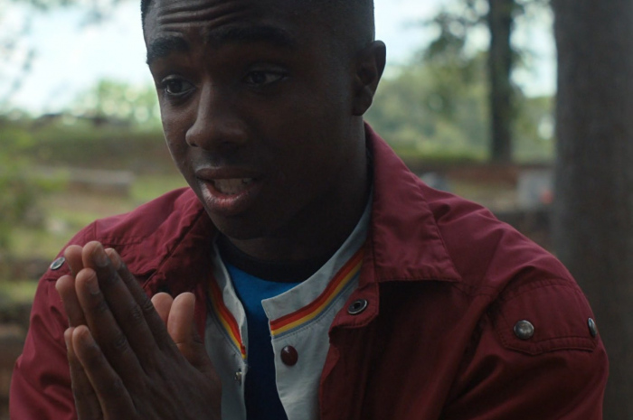 Watch of Caleb McLaughlin as Lucas Sinclair Outfit Stranger Things TV Show