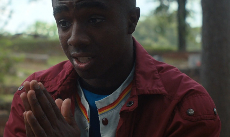 Round Dial Watch of Caleb McLaughlin as Lucas Sinclair