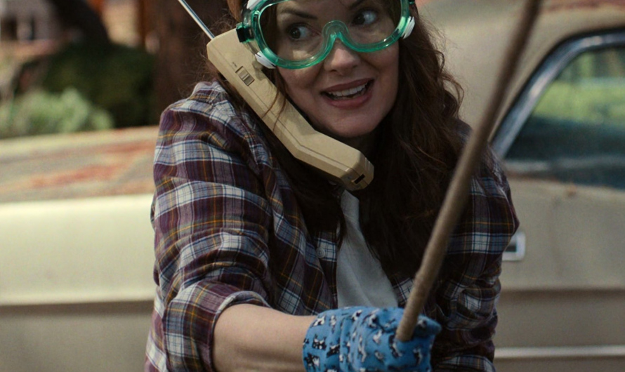 Tartan Plaid Long Sleeve Shirt Worn by Winona Ryder as Joyce Byers