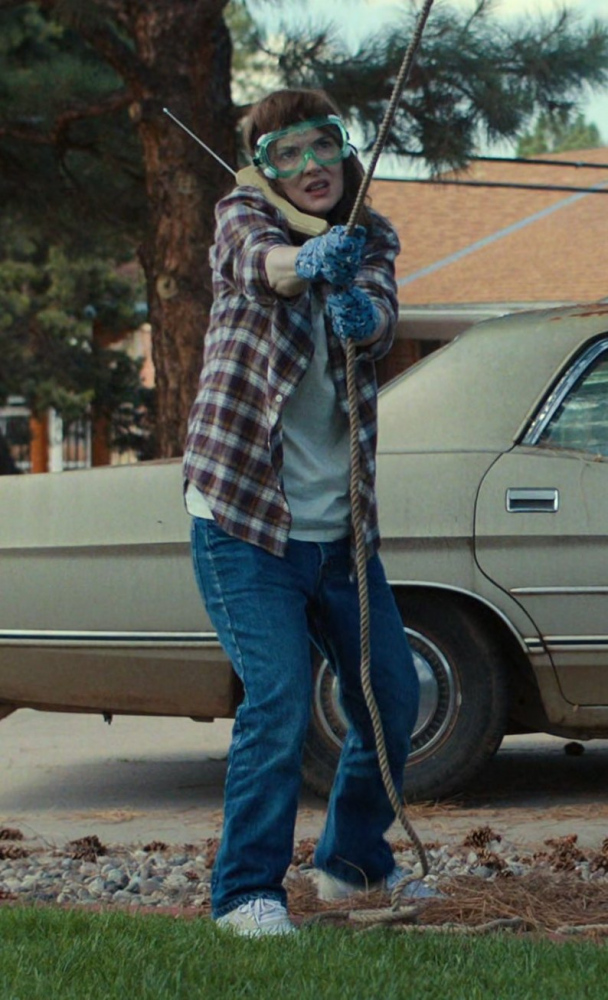 Blue Jeans Worn by Winona Ryder as Joyce Byers from Stranger Things TV Show