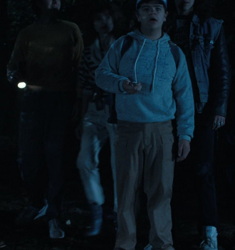 Brown Pants Worn by Gaten Matarazzo as Dustin Henderson Outfit Stranger Things TV Show