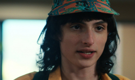 Cactus Print Visor Cap Worn by Finn Wolfhard as Mike Wheeler Outfit Stranger Things TV Show