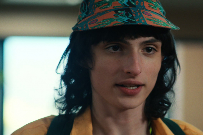 Cactus Print Visor Cap Worn by Finn Wolfhard as Mike Wheeler Outfit Stranger Things TV Show