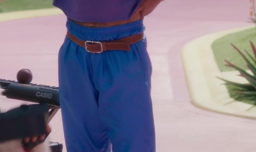 Track Pants of Kingsley Ben-Adir as Basketball Ken