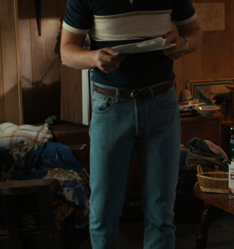 Worn on Stranger Things TV Show - Blue Jeans of Joe Keery as Steve Harrington